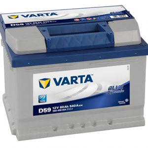 Akumulator VARTA BLUE D59 60AH 540A P+