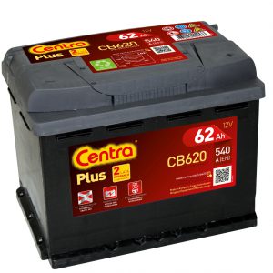 Akumulator Centra plus 62ah 540a cb62001