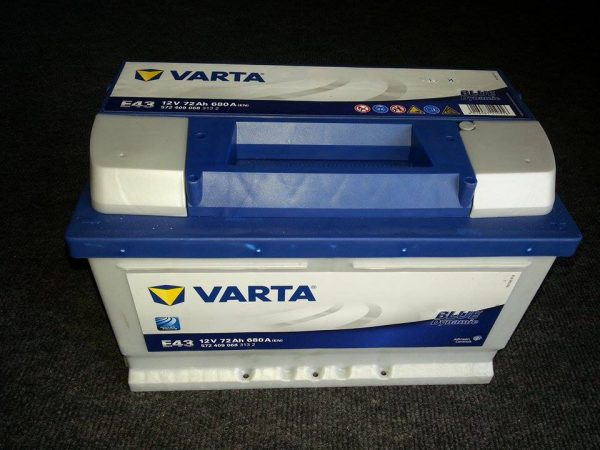 Akumulator Varta blue 72ah 680a e43