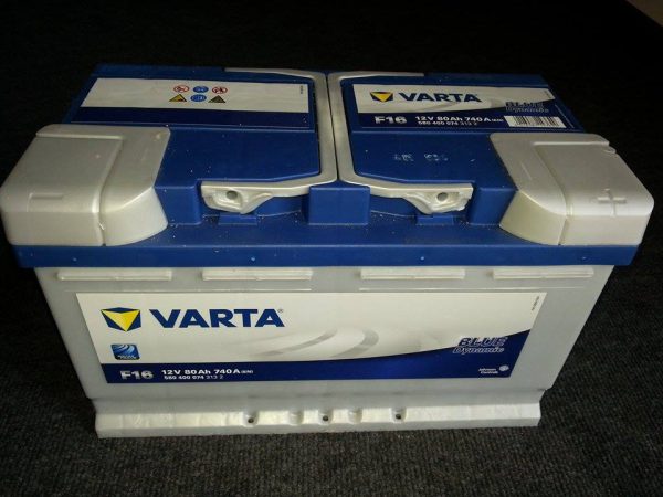 Akumulator Varta blue 80ah 740a f16