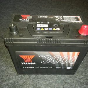 Akumulator Yuasa 45ah 400a ybx3053