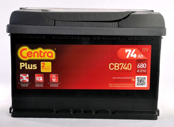 Akumulator Centra plus cb740